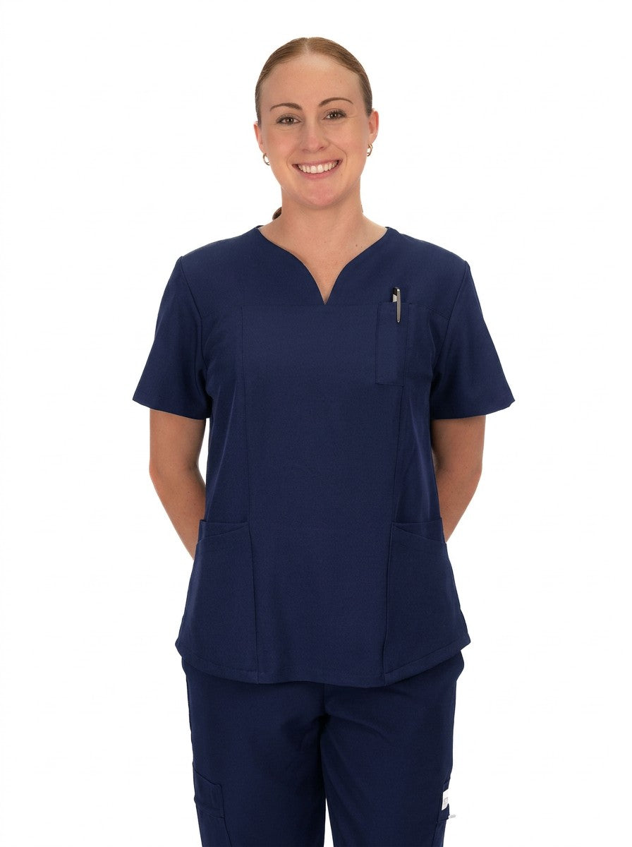 The Signature 5 Pocket Ultra Scrubs Ladies Top