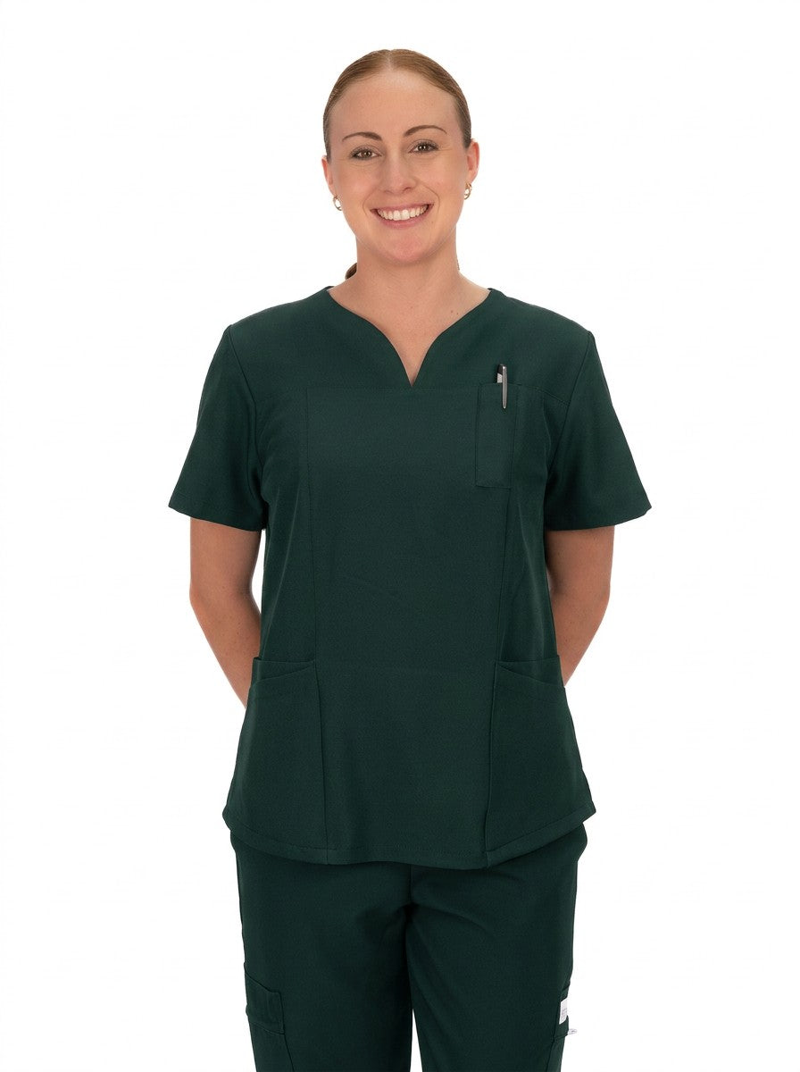 The Signature 5 Pocket Ultra Scrubs Ladies Top