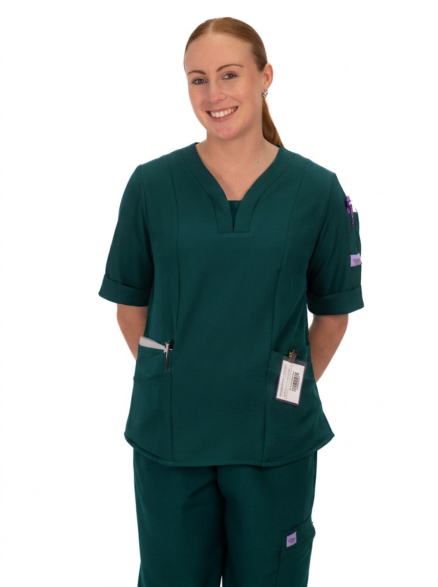 The Matron’s Choice 5 Pocket Ultra Scrubs Ladies Top