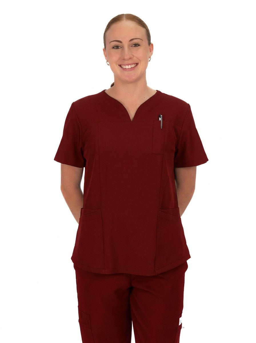 The Signature 5 Pocket Ultra Scrubs Ladies Top