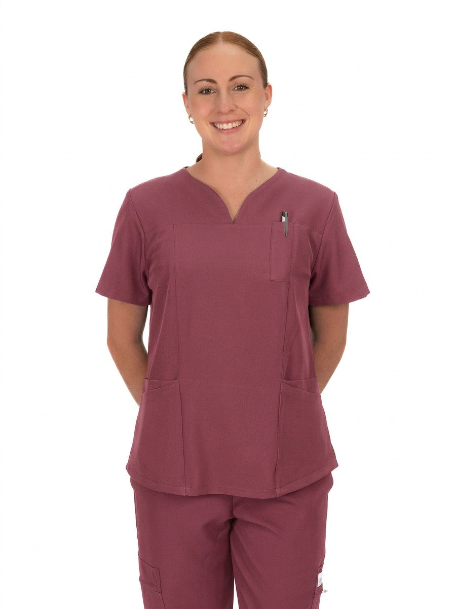The Signature 5 Pocket Ultra Scrubs Ladies Top