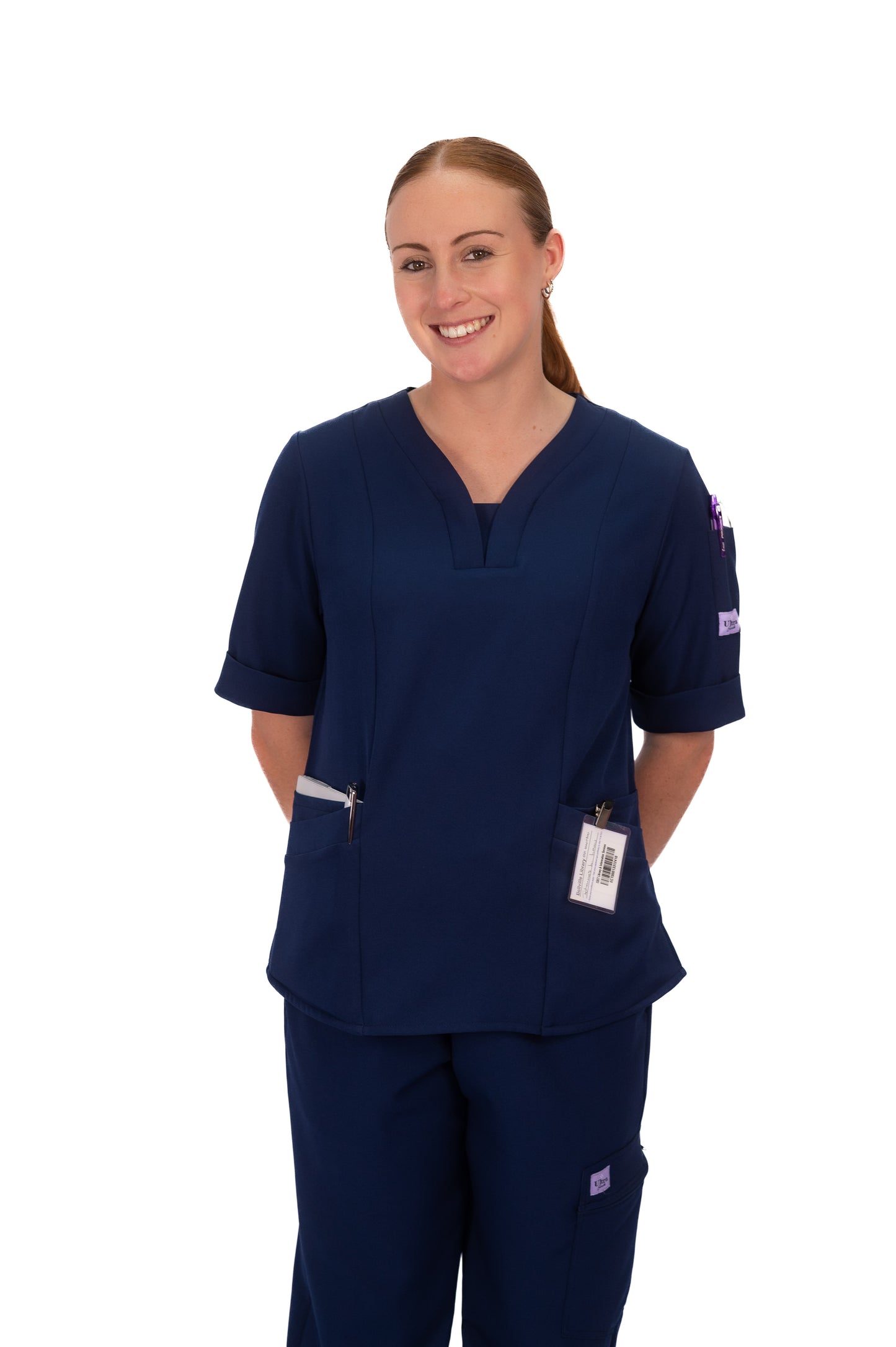 The Matron’s Choice 5 Pocket Ultra Scrubs Ladies Top